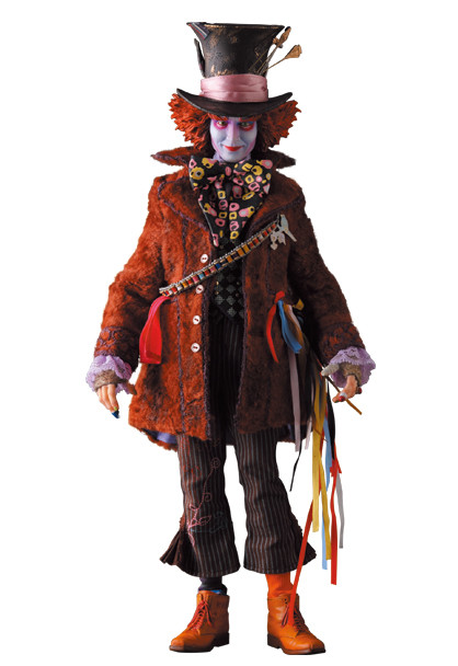 Mad Hatter, Alice In Wonderland (2010), Medicom Toy, Action/Dolls, 1/6, 4530956104843