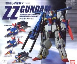 MSZ-010 ZZ Gundam, Kidou Senshi Gundam ZZ, Bandai, Action/Dolls