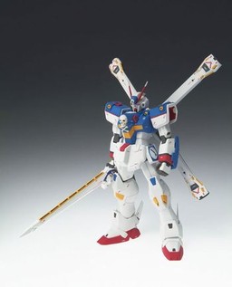 XM-X1 Crossbone Gundam X-1 Full Cloth, XM-X3 Crossbone Gundam X-3, Kidou Senshi Crossbone Gundam, Bandai, Action/Dolls, 1/144, 4543112416551