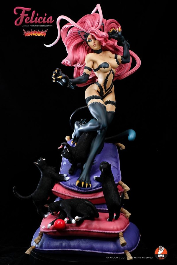 Felicia (Black Edition), Vampire, Hand Made Object, Pre-Painted, 1/4