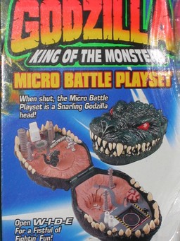 Gojira, MechaGojira (Micro Battle Playset), Gojira Vs. MechaGojira (1974), Trendmasters, Action/Dolls