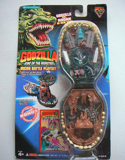 Gojira, Rodan (Micro Battle Playset), Gojira, Trendmasters, Action/Dolls
