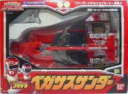 Pegasus Thunder, Gekisou Sentai Carranger, Bandai, Action/Dolls