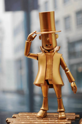 Hershel Layton (Gold), Layton Kyouju To Eien No Utahime, Kaiyodo, Action/Dolls
