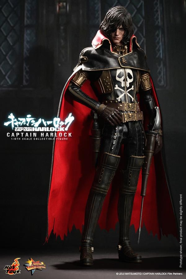 Captain Harlock, Torisan, Space Pirate Captain Harlock, Hot Toys, Action/Dolls, 1/6, 4897011175607