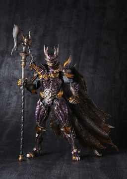 Ankoku Makai Kishi Kiba, Garo, Bandai, Action/Dolls, 1/18