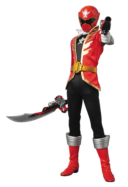 Gokai Red, Kaizoku Sentai Gokaiger, Medicom Toy, Bandai, Action/Dolls, 1/6, 4530956390604