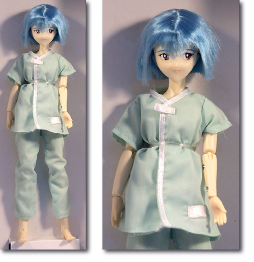 Ayanami Rei (Pajama), Shin Seiki Evangelion, Marmit, Action/Dolls
