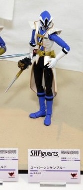 Shinken Blue (Super), Samurai Sentai Shinkenger, Bandai, Action/Dolls