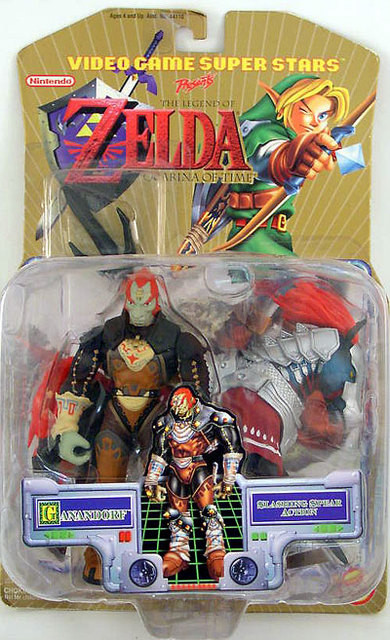 Ganondorf, Zelda No Densetsu Toki No Ocarina, Toybiz, Action/Dolls