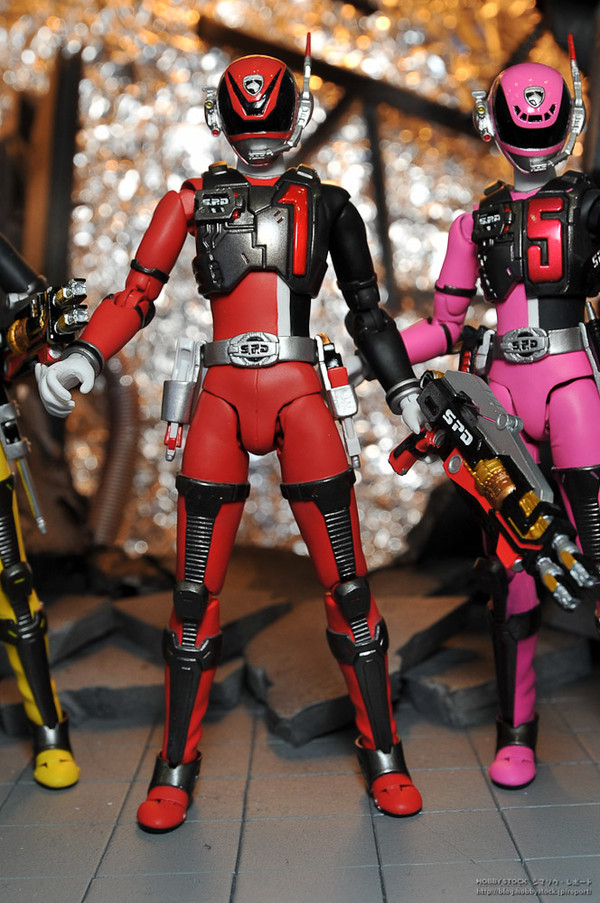 DekaRed (SWAT Mode), Tokusou Sentai Dekaranger, Bandai, Action/Dolls