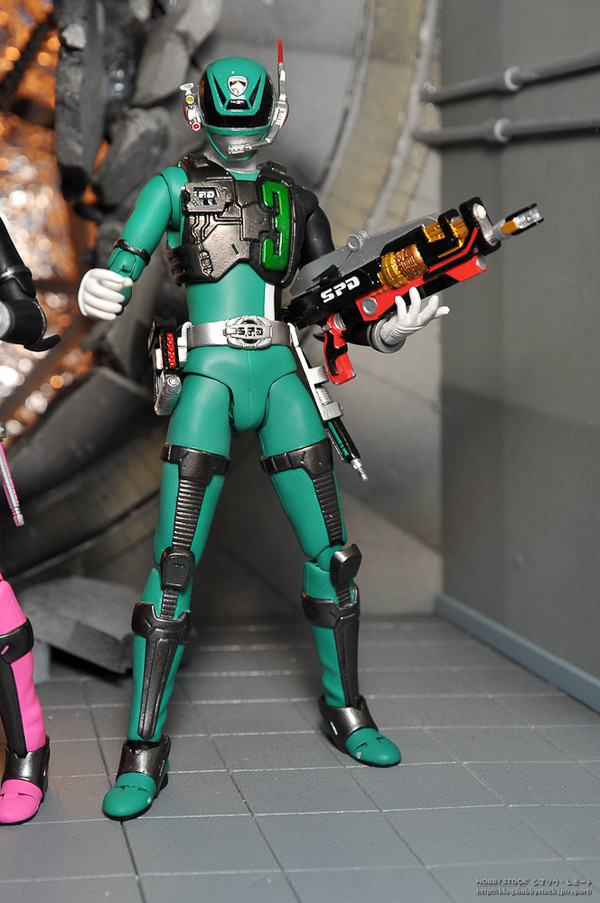 DekaGreen (SWAT Mode), Tokusou Sentai Dekaranger, Bandai, Action/Dolls