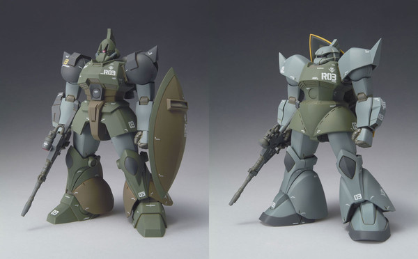 MS-14A Gelgoog, MS-17 Galbaldy α, Kidou Senshi Gundam, Bandai, Action/Dolls, 1/144