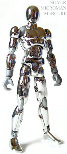 Mercure (Silver) (Shining-Coat Edition), Microman, Takara, Action/Dolls