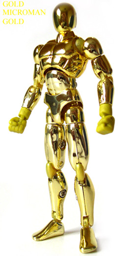 Gold (Shining-Coat Edition), Microman, Takara, Action/Dolls