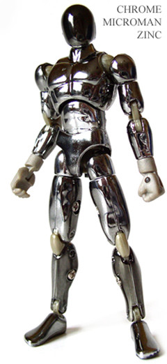 Zinc (Chrome) (Shining-Coat Edition), Microman, Takara, Action/Dolls