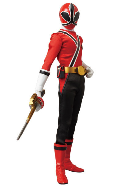 Shinken Red, Samurai Sentai Shinkenger, Medicom Toy, Bandai, Action/Dolls, 1/6, 4530956390659