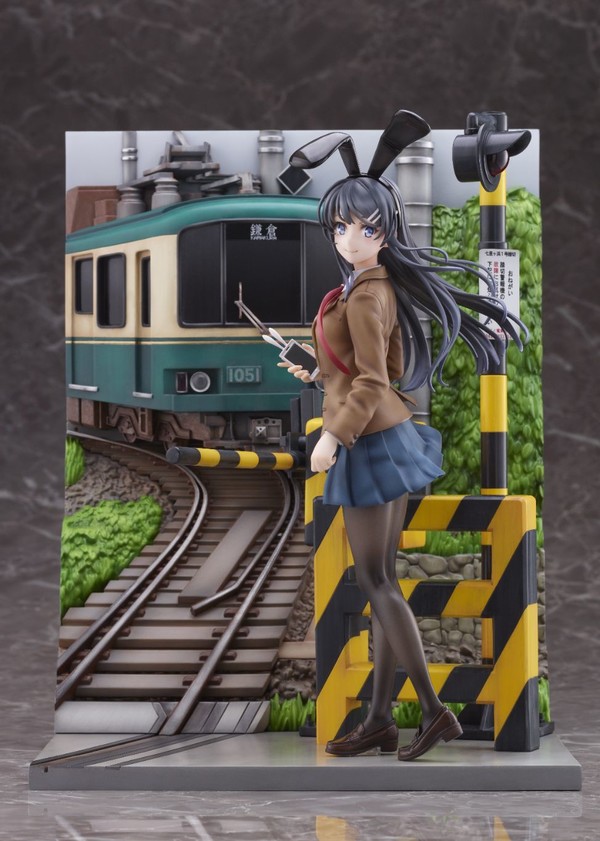 Sakurajima Mai (Enoden), Seishun Buta Yarou Wa Bunny Girl Senpai No Yume Wo Minai, Alpha Satellite, EStream, Pre-Painted, 1/7, 4580086817656