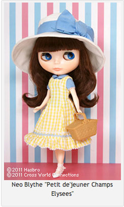 Petit De’jeuner Champs Elysees, Hasbro, Takara, Action/Dolls, 1/6