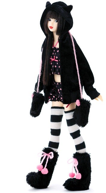 Made by Everyone MomokoDOLL (2008), Momoko Doll [106573] (BLACK), Sekiguchi, Action/Dolls, 1/6