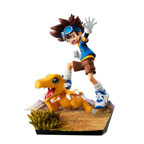 Agumon, Yagami Taichi (20th Anniversary), Digimon Adventure, MegaHouse, Pre-Painted, 4535123828058