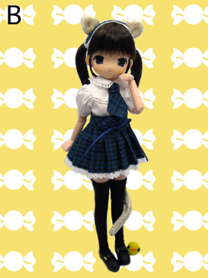 Remiru [107044] (School Uniform Cat), Mama Chapp Toy, Action/Dolls, 1/6
