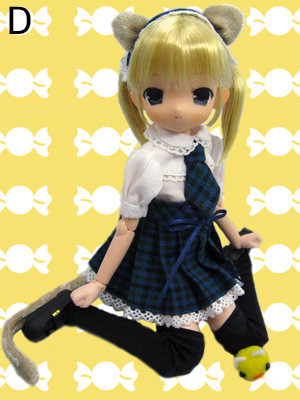Remiru [107045] (School Uniform Cat), Mama Chapp Toy, Action/Dolls, 1/6