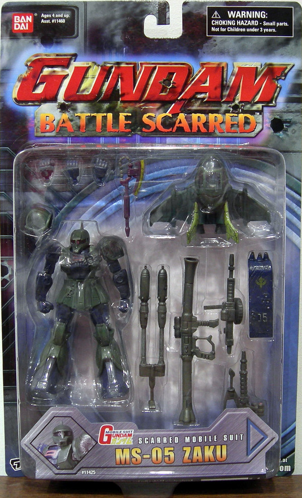 MS-05B Zaku I, Kidou Senshi Gundam, Bandai, Action/Dolls
