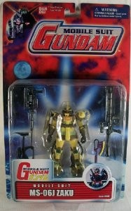MS-06J Zaku II Ground Type, Kidou Senshi Gundam, Bandai, Action/Dolls