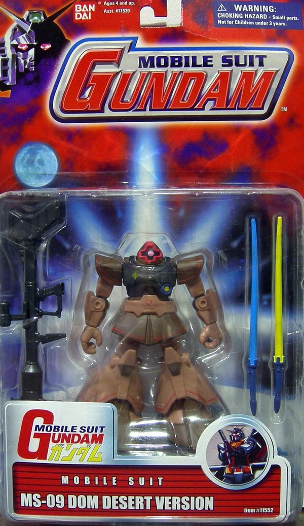 MS-09 Dom Desert Version, Kidou Senshi Gundam, Bandai, Action/Dolls