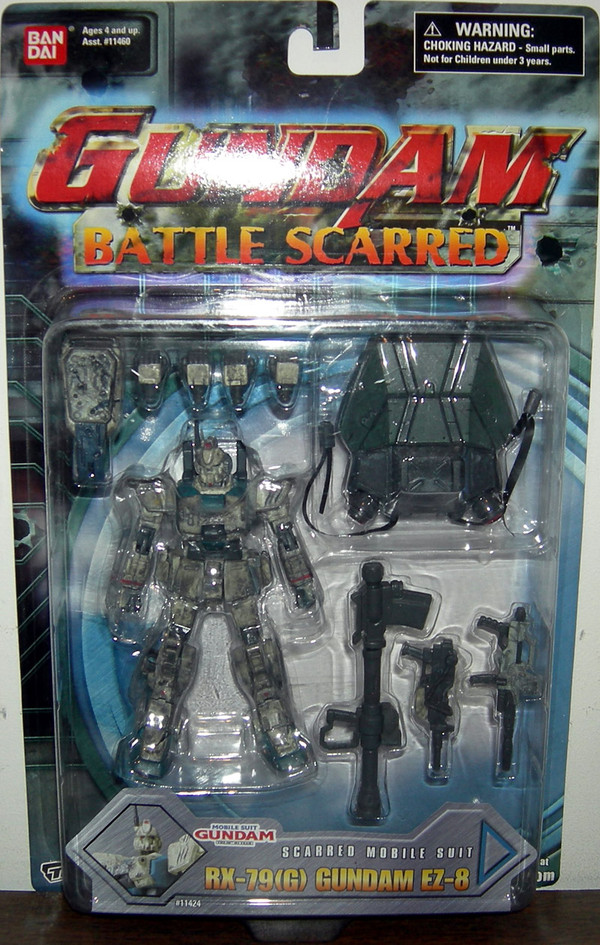 RX-79[G]Ez-8 Gundam Ez8 (Battle Scarred), Kidou Senshi Gundam: Dai 08 MS Shotai, Bandai, Action/Dolls