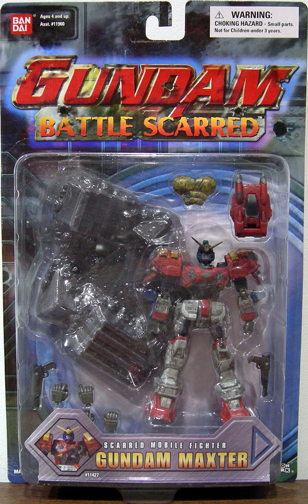 GF13-006NA Gundam Maxter (Battle Scarred), Kidou Butouden G Gundam, Bandai, Action/Dolls