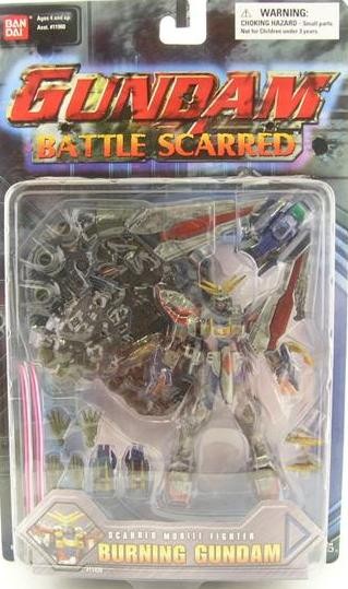 GF13-017NJII God Gundam (Battle Scarred "Burning Gundam"), Kidou Butouden G Gundam, Bandai, Action/Dolls