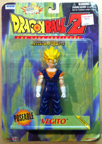 Vegito SSJ, Dragon Ball Z, Irwin Toy, Action/Dolls