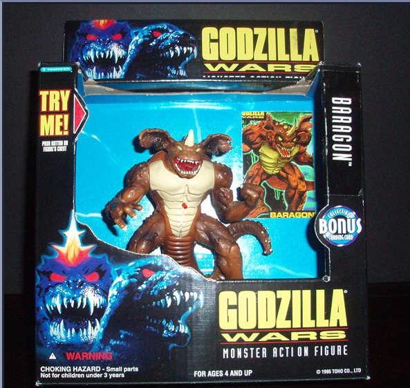 Baragon, Frankenstein Tai Chitei Kaijuu Baragon, Trendmasters, Action/Dolls