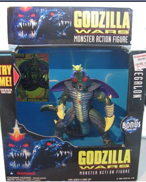 Megalon, Gojira Vs. Megalon, Trendmasters, Action/Dolls