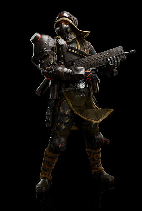 Mercenary, Lost Planet 2, 3A Toys, Action/Dolls, 1/6, 4582191968766