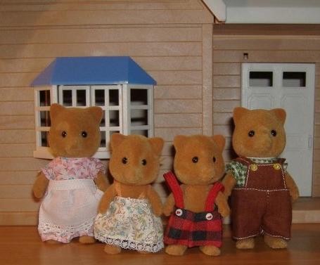 Aka Kitsune Shimai, Sylvanian Families, Epoch, Action/Dolls