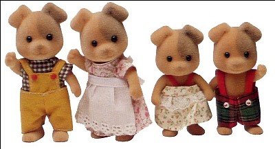 Bull Inu Okaa-san, Sylvanian Families, Epoch, Action/Dolls