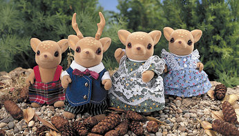 Tonakai Shimai, Sylvanian Families, Epoch, Action/Dolls