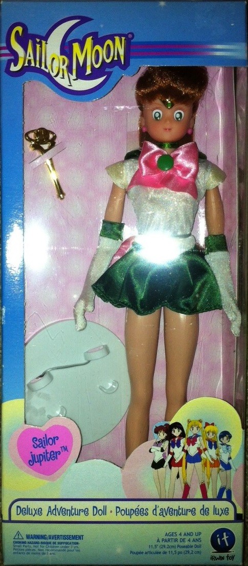 Sailor Jupiter (Deluxe Adventure Doll), Bishoujo Senshi Sailor Moon, Irwin Toy, Action/Dolls