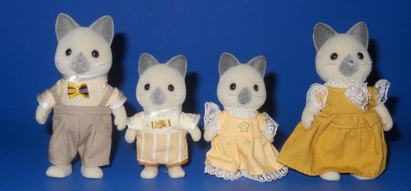 Urban Life Siamese Neko Otouto, Sylvanian Families, Epoch, Action/Dolls