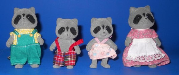 Araiguma Otou-san, Sylvanian Families, Epoch, Action/Dolls