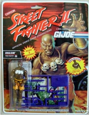Dhalsim, Street Fighter II, Hasbro, Action/Dolls