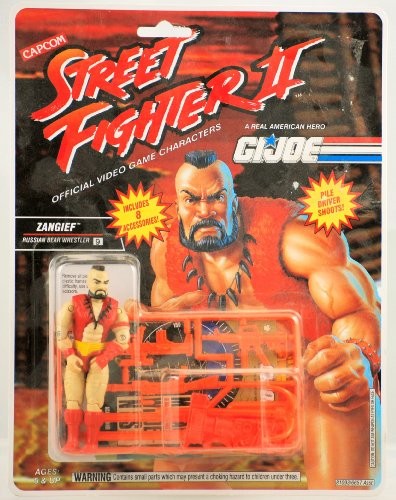 Zangief, Street Fighter II, Hasbro, Action/Dolls