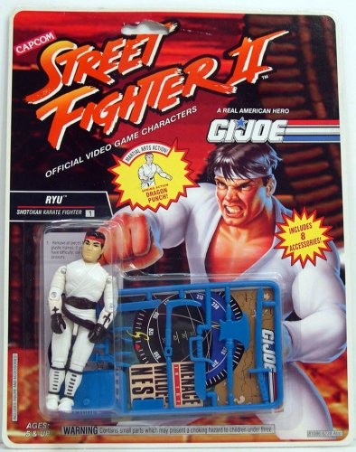 Ryu, Street Fighter II, Hasbro, Action/Dolls