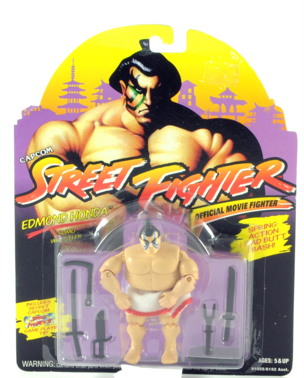 Edmond Honda, Street Fighter II Movie, Hasbro, Action/Dolls