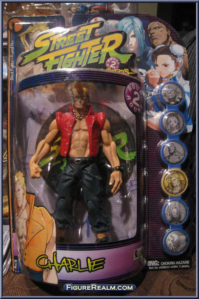 Charlie Nash (Player 2), Street Fighter, ReSaurus, Action/Dolls