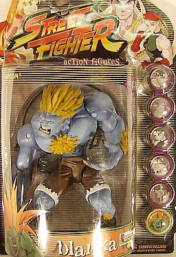 Blanka (Player Two), Street Fighter, ReSaurus, Action/Dolls