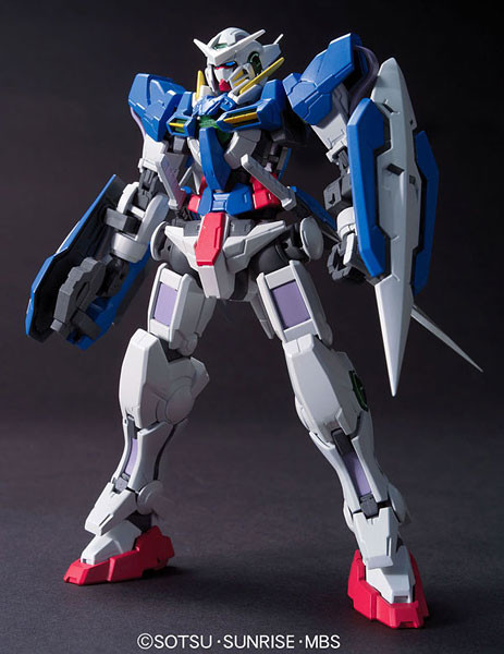 GN-001 Gundam Exia (Regular Edition), Kidou Senshi Gundam 00, Bandai, Action/Dolls, 1/144, 4543112576125